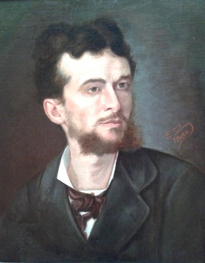 Portrait of the Painter Giovanni Battista Castagneto by Estevão Silva